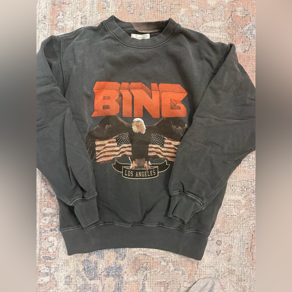 Anine Bing Vintage Eagle Sweatshirt